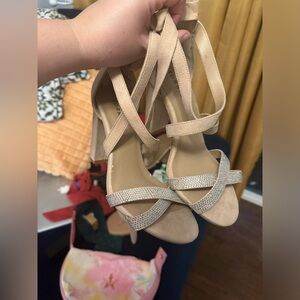 Nude heels from torrid size 8